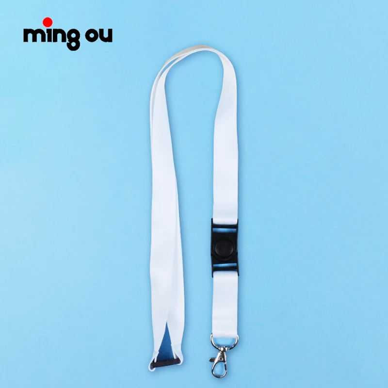 

Promotion Gift Business Gift Polyester Lanyard Sublimation Blank Breakaway Polyester