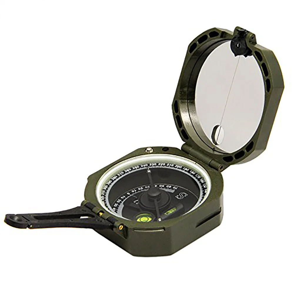 

Multi-function compass Outdoor camping professional geological compass Zinc alloy luminous high-precision magnetic compass