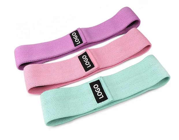 

High quality 3 in 1 custom logo elastic adjustable non slip yoga resistance band