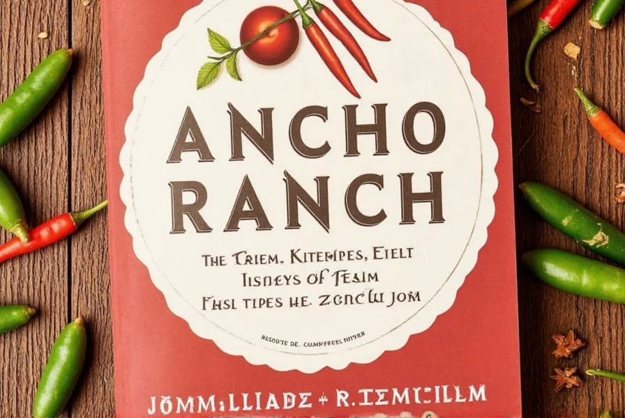 Homemade ancho ranch dip with tortilla chips