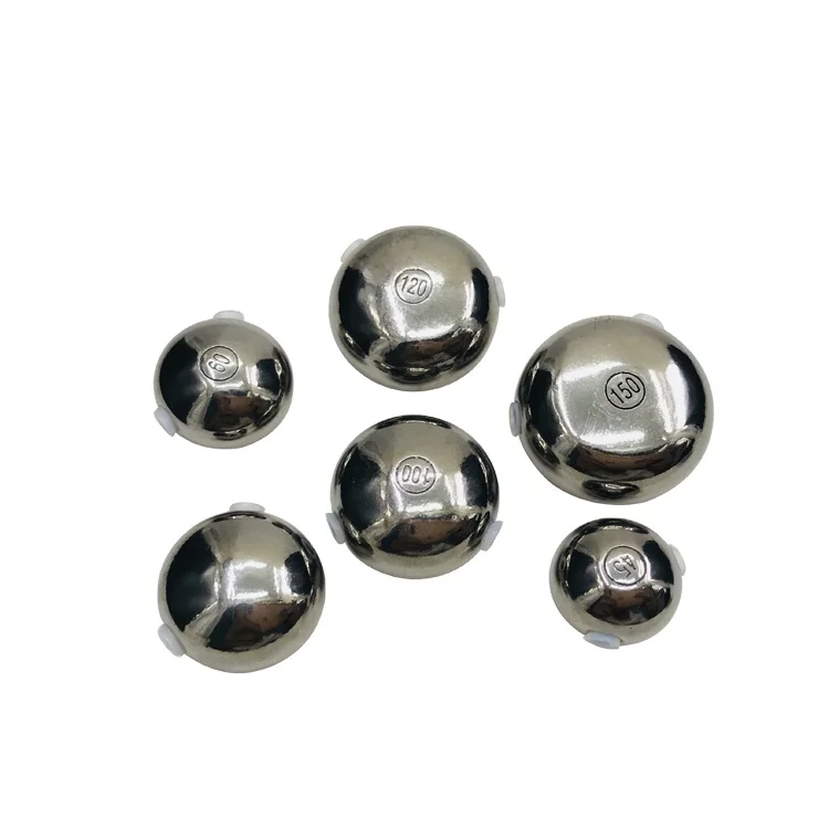 

hot sale round head tungsten fishing sinker weights 45g