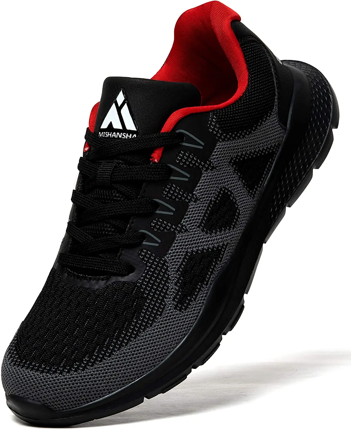 

China Factory Amazon Hot-selling Mishansha Light Weight and Breathable Men Sport Athletic Trail Running Sneaker, 3 colors