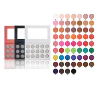 

ODM Makeup 15 Color Private Label Eyeshadow Glitter Matte Palette