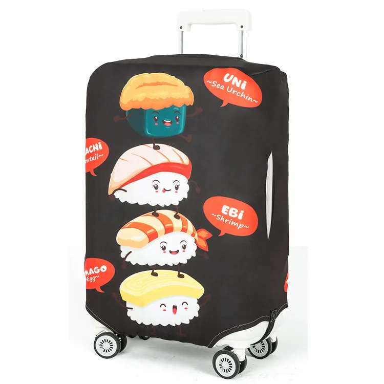 

Travelsky Wholesale travel polyester spandex suitcase luggage protection cover luggage case cover