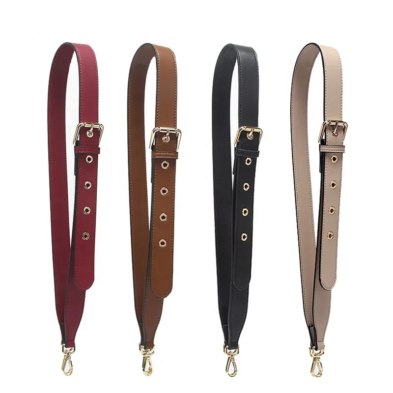 

MeeTee B-S210 Wide Accessories Diagonal Adjustable Leather Messenger Bag Shoulder Strap, Colorful