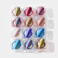 

6 color / Set UV gel nails acrylic glitter powder for Nail Art DIY Decorations