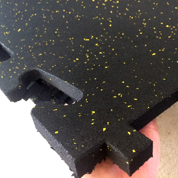
interlock visible gym rubber floor movable interlocking rubber mat tiles 