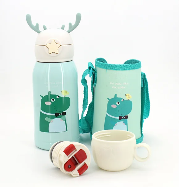 

2022 kids water bottle with cute printing child drink water bottle