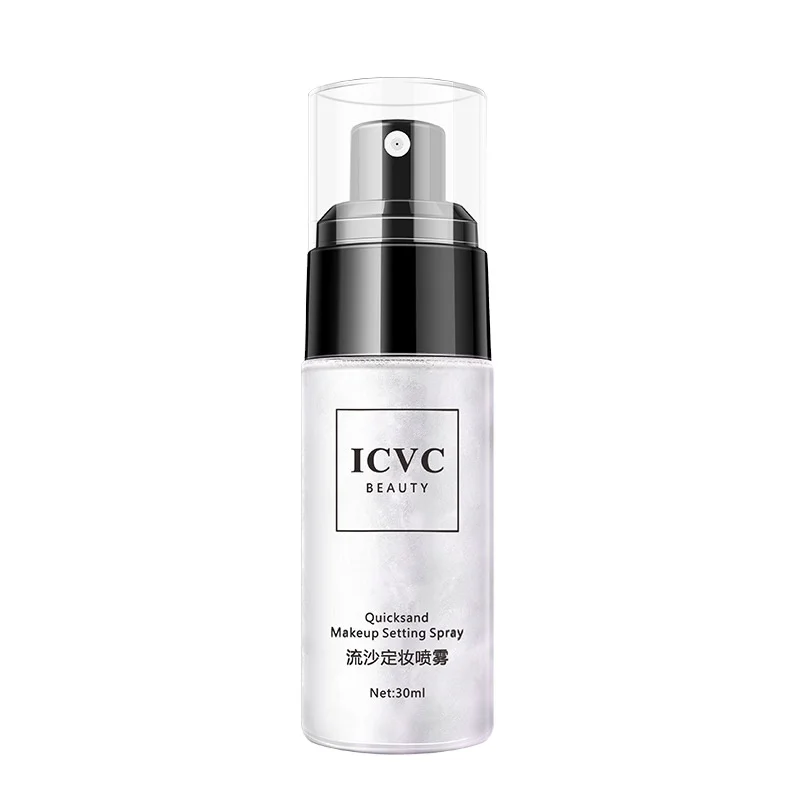 

Quicksand natural vegan long lasting moisturizing hydrating waterproof sweatproof oil control makeup setting spray