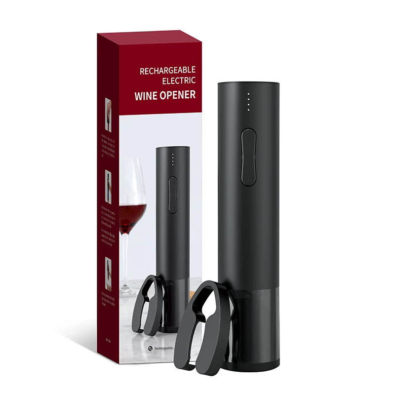 

Amazon top seller Electric Wine Opener Rechargeable Bottle Opener Kit with Custom Logo