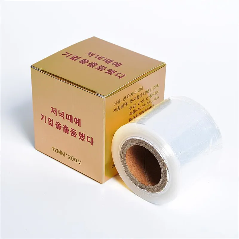 

Plastic Clear Wrap Cover Preservative Film Microblading Tattoo Film for Permanent Makeup Eyebrow Supplies