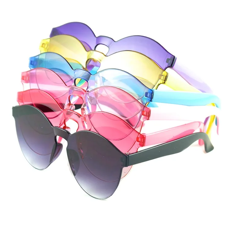 

Good Quality Children Sun Glasses Plastic Eyeglasses Kids Sunglasses 2019