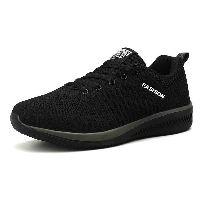 

Wholesale Custom Mesh Men Lac-up Men Shoes Lightweight Comfortable Breathable Walking Sneakers, Picture