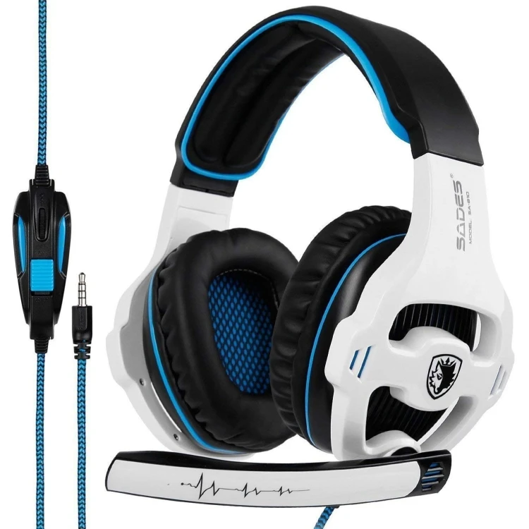 

3.5mm Wire Control Adjustable Micphone Gaming Headset Wired Headphone