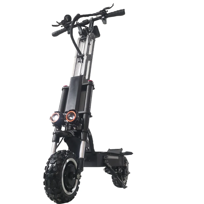 

Dual Motor 11inch gtech electric scooter Powerful 60v 4000w 5400w 5600w Foldable 2 Wheels off road electric scooter For Adult