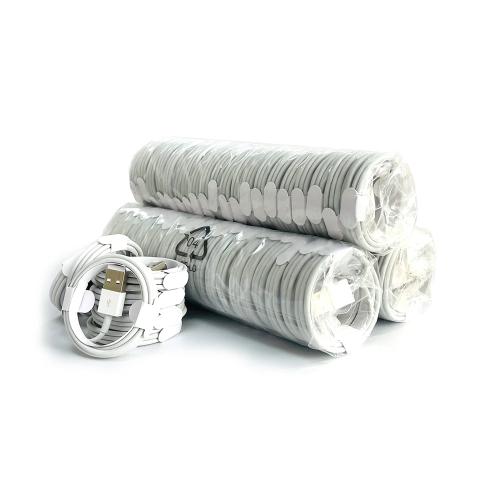 

Wholesale USB Cable 6IC For iPhone Cable 7 8 Plus X XS High Quality For Lightning Cable, White