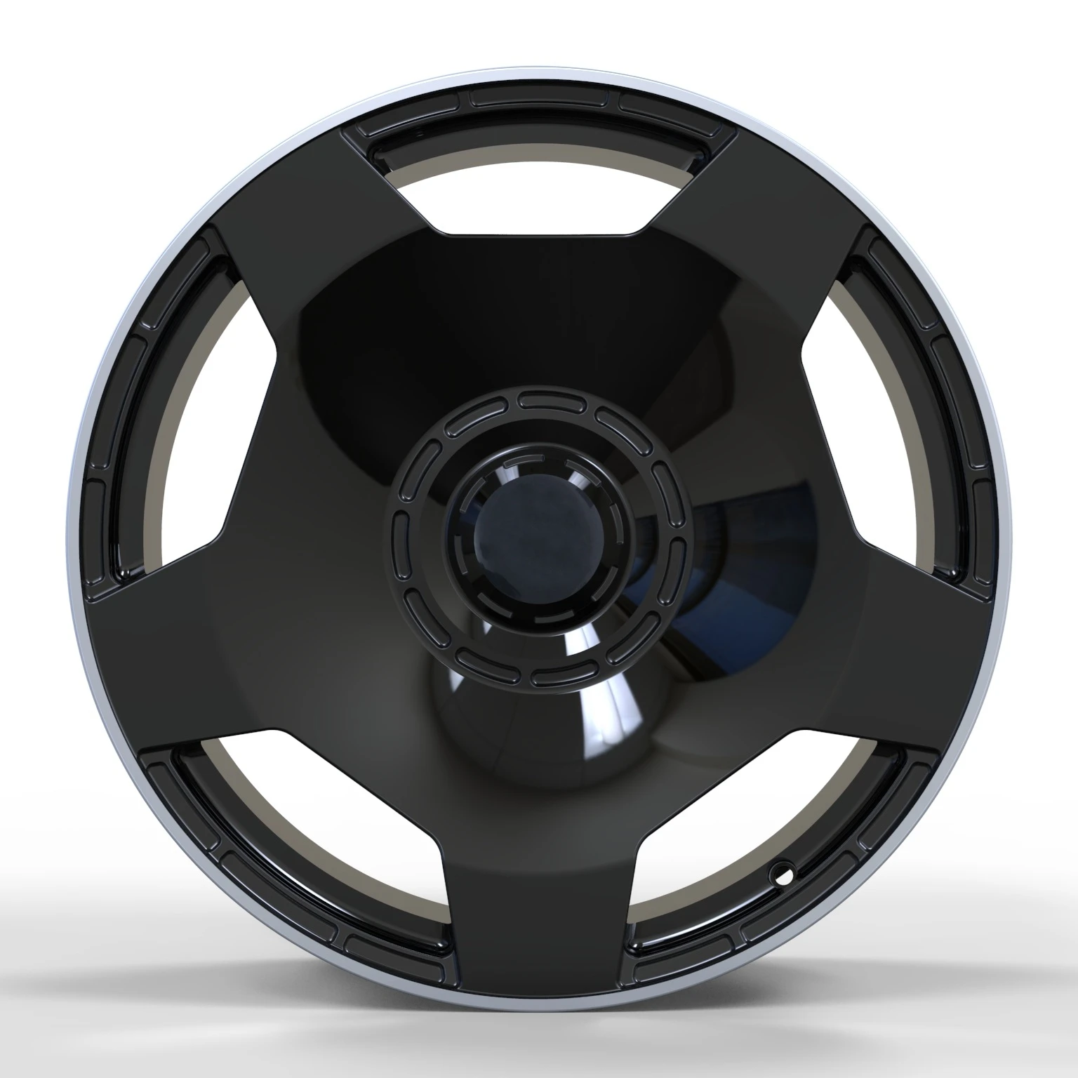 Custom passenger car wheels 5x	