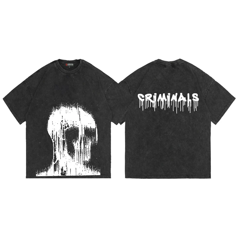 

Wholesale T-shirts For Men's 100% Cotton Short-sleeved Screen Printing Hip-pop Unisex T-shirts