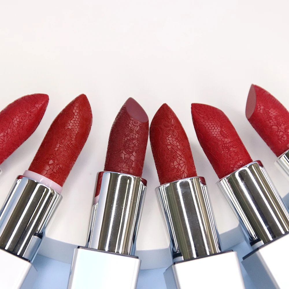 

6 Colors Velvet Matte Private Label Lipsticks