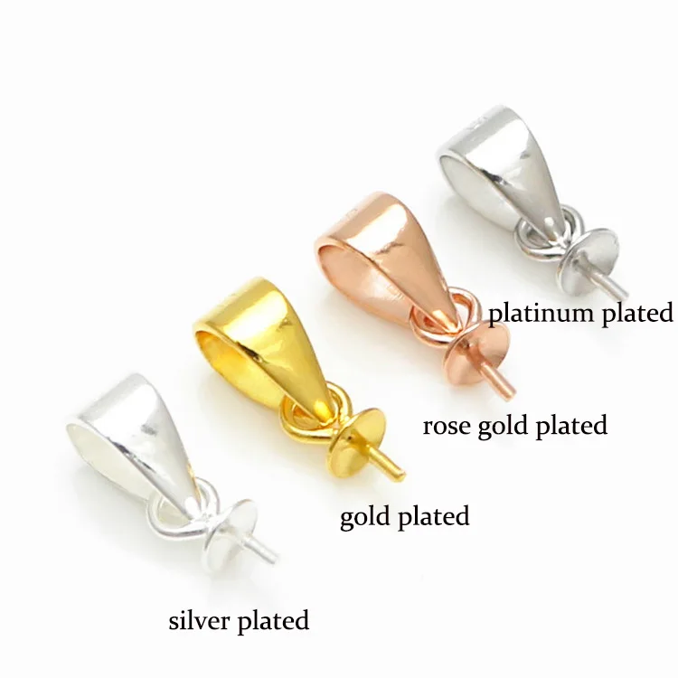 Fashion Wholesale 925 Sterling Silver Pendant Mountings Charms For