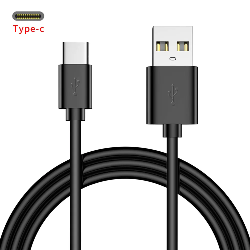 

Wholesale 2.4A Type-C Charging Cable,Fast delivery!, White/black