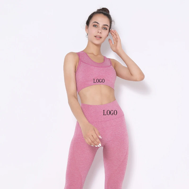 

Fitness Wear Yoga Set Anti Static Lightweight Breathable Sexy Bra And Workout Long Leggings Women Yoga Suit