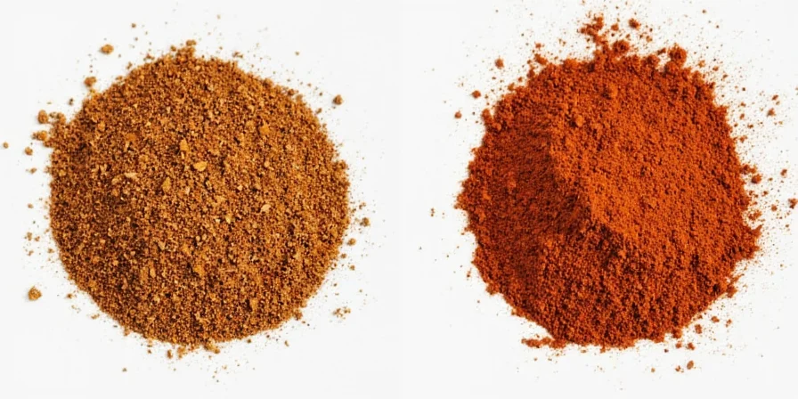 Tray of spices laid out for turkey seasoning