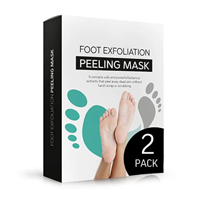 

2 Pairs Private Label Foot Skin Care Foot Mask Exfoliating Foot Peeling Mask