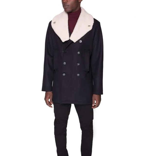 cheap price customized double-breasted winter wear parkas coats