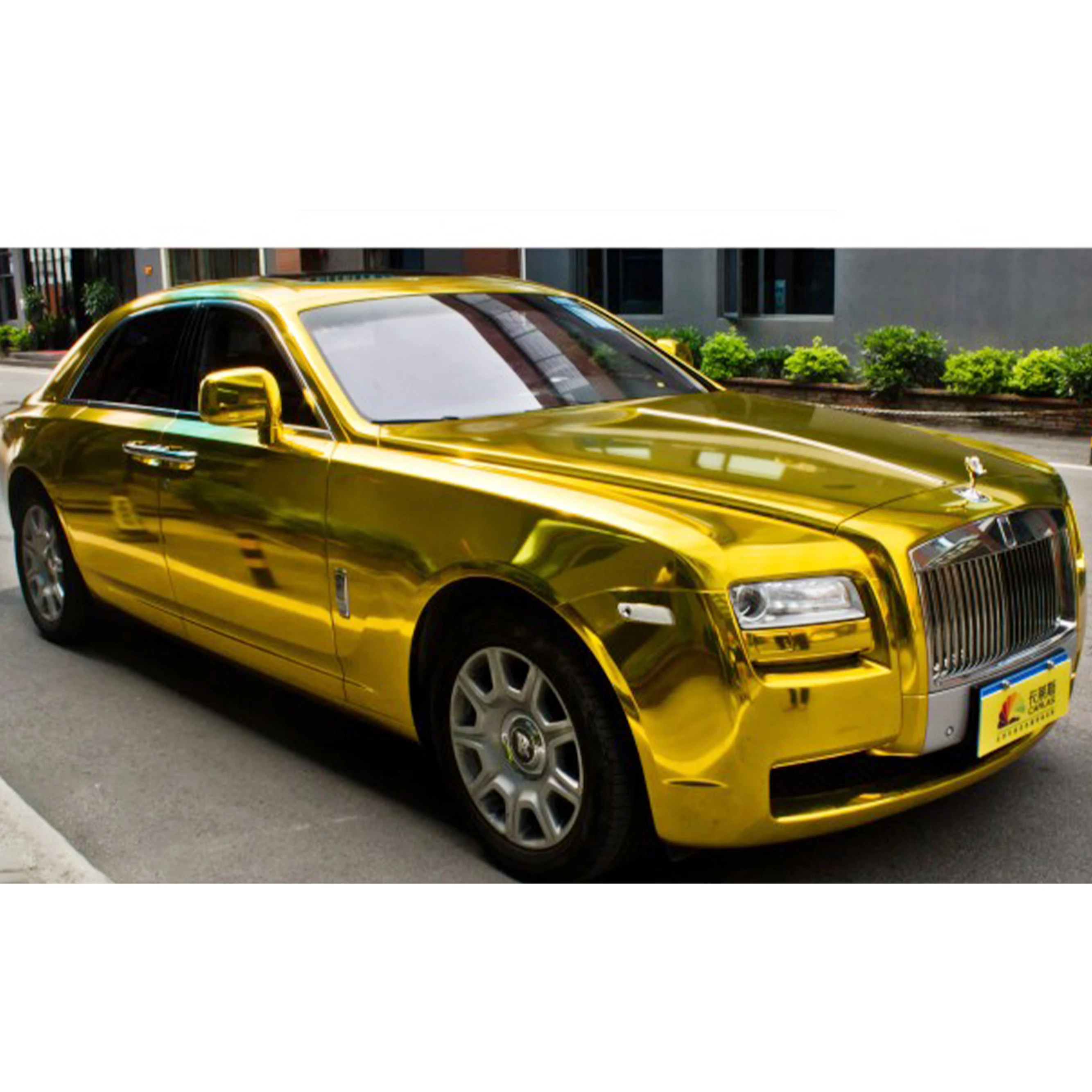 

CARLAS chrome mirror vinyl roll sheet self adhesive sticker blue chrome car wrap vinyl Used Car
