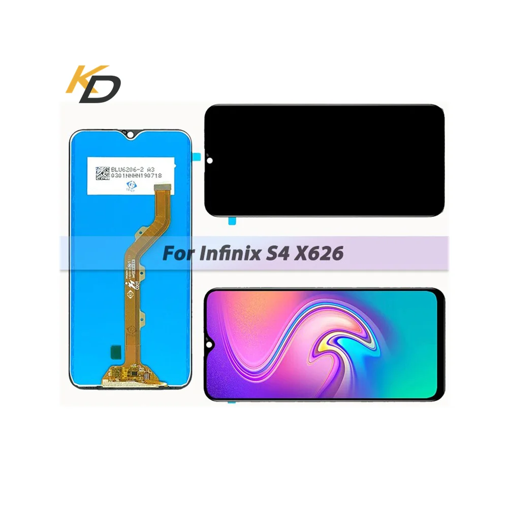 

100% Original Quality Phone LCD Display For Infinix S4 X626 Touch Screen LCD For Infinix S4 X626