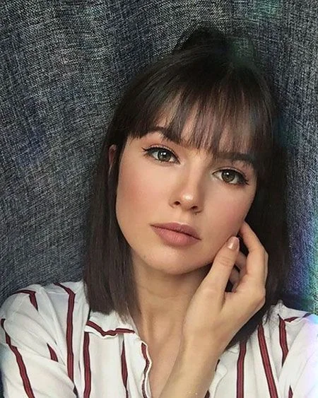 

Z01 Human Hair Front Fringe Extension Two Sides Fringe Clip In Bang Hair