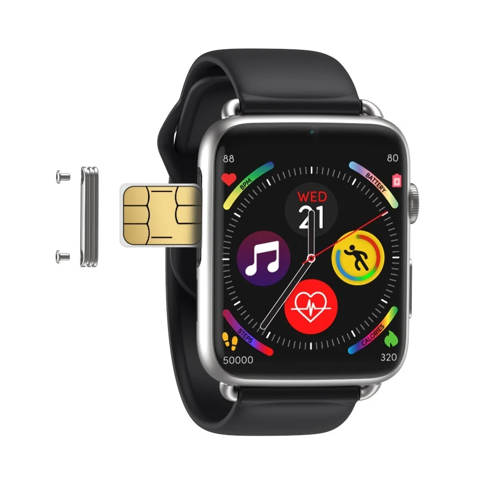 

2020 Trendy Sim Card Built Programmable DM20 4G Smart Watch With Voice Typing and Upload Pictures