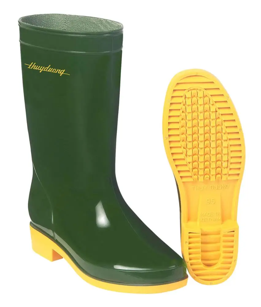
White Original PVC Anti-Slippery Rain Boots/Gumboots For Medical Use, Fish Markets, Laboratories 