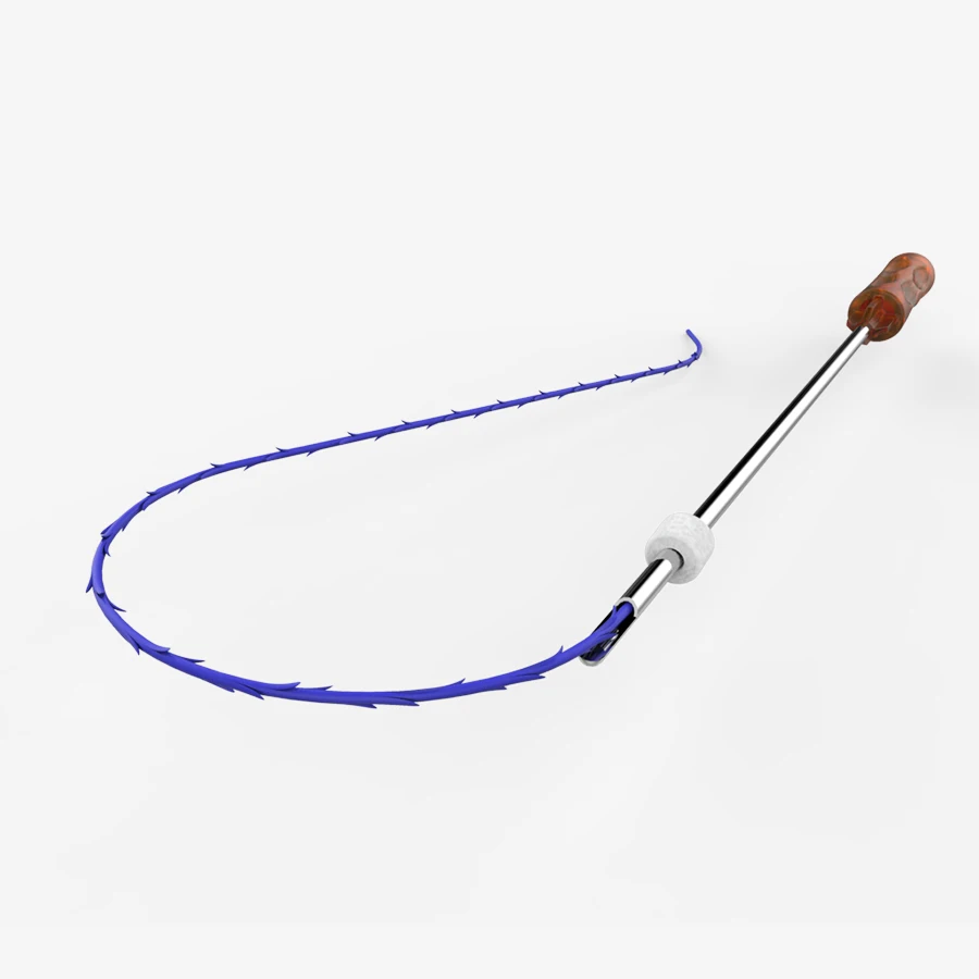 
20G W Blunt cannula Facial Beauty Pdo 4d Cog Lifting Thread For Face V Line 