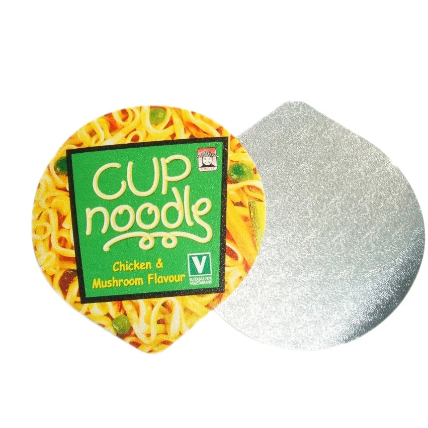 Disposable Instant Cup Noodle Bowl With Aluminium Foil Lid Buy
