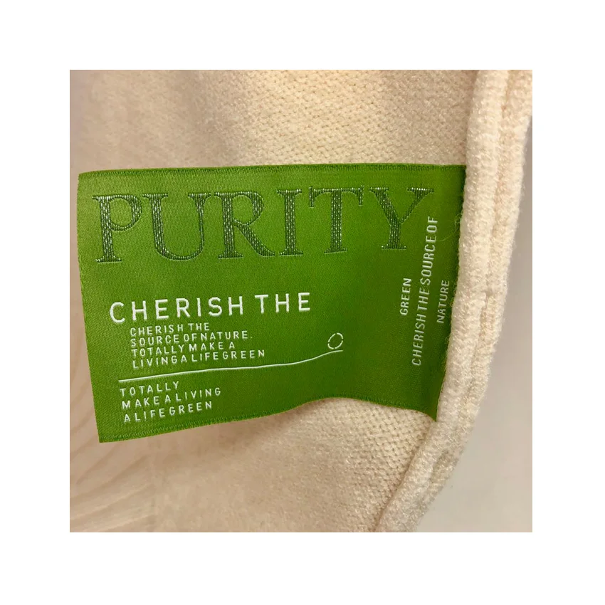 

Clothes Tagger Labels Custom Woven, Custom color