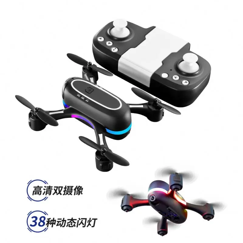 

2021 NEW Mini RC FPV Drone WIFI remote control Optical Flow Photography dual camera 720P HD Four Axis Aircraft