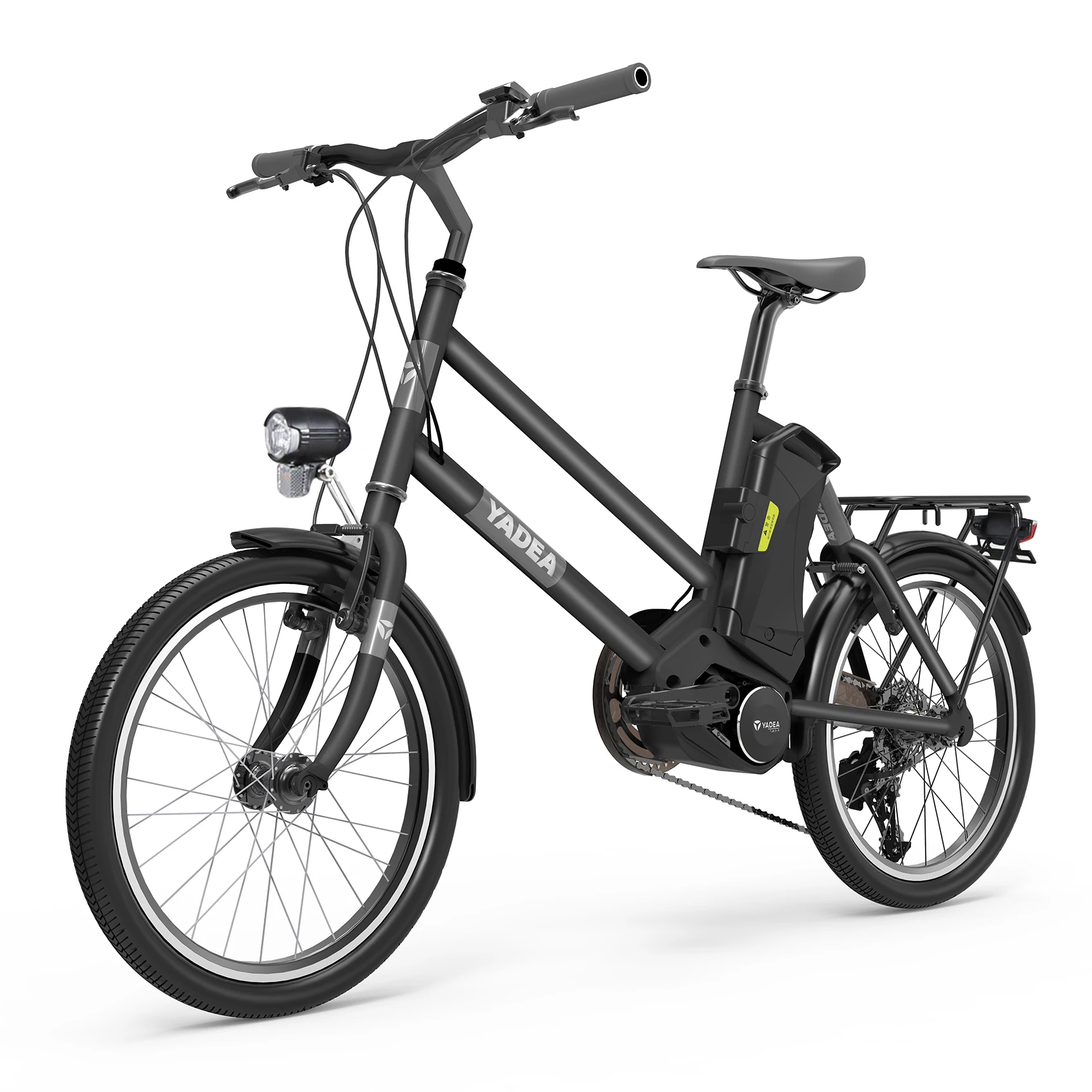 

EU warehouse Yadea YT300 electric bicycle 36V 7.8ah battery 250W central motor 20Inch tire speed up to 25km / h