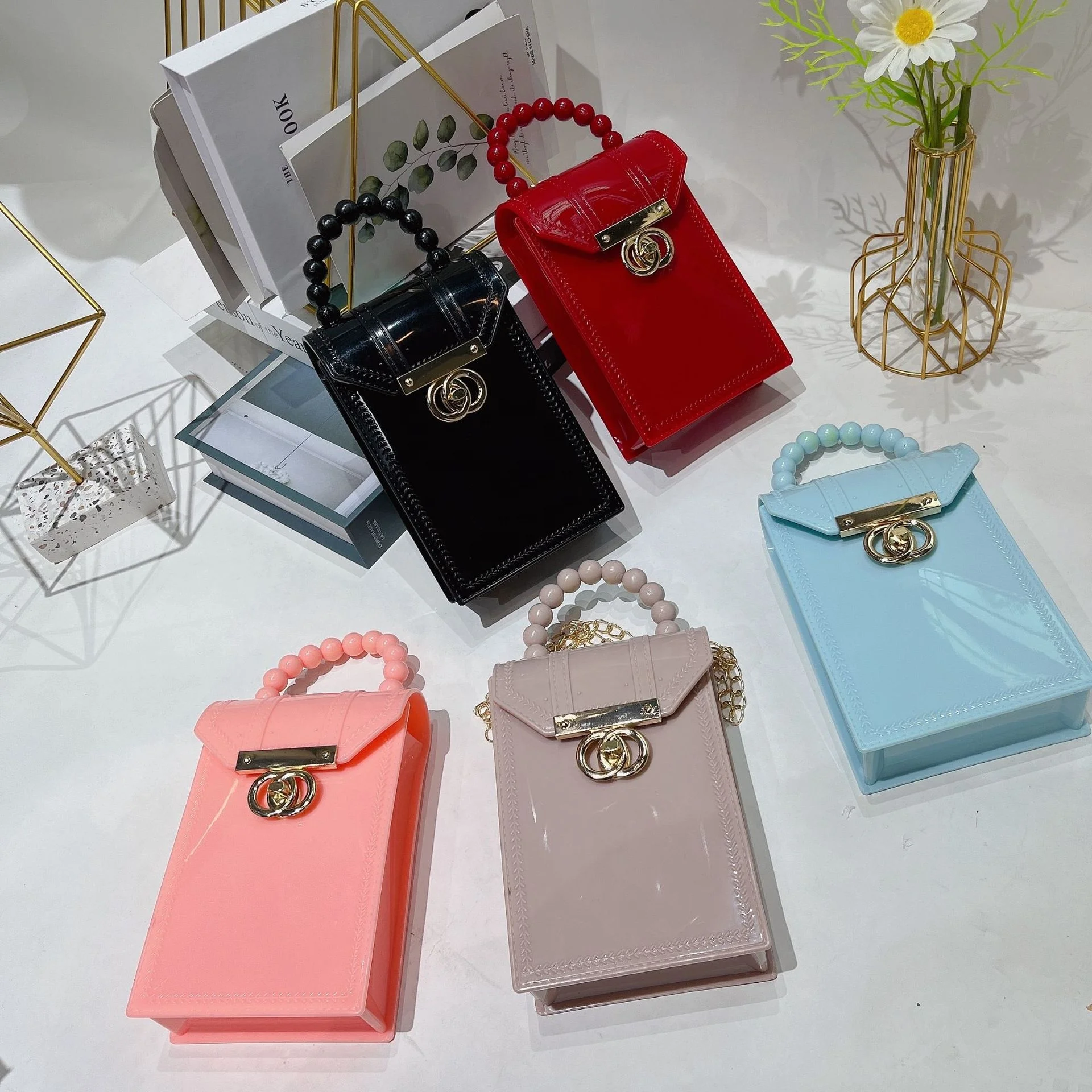 

Hot sale famous brands small jelly purses and kid jelly handbags fashion  canvas women hand bags luxury, Customized color