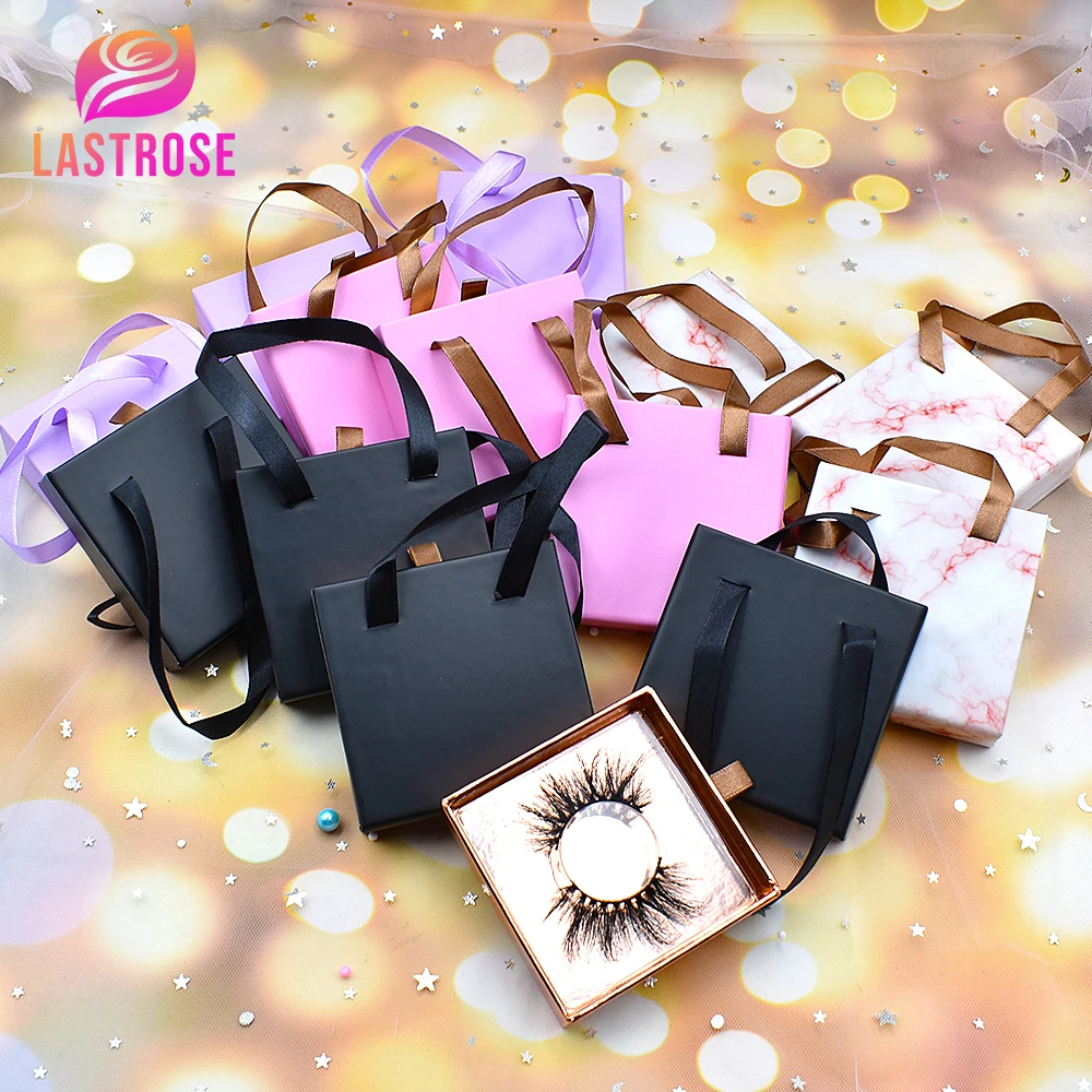 

2021 new arrival popular 3d mink eyelashes vendor natural fluffy 3d mink lashes boxes with handle 20mm mink eyelash, Natural 3d black mink lashes