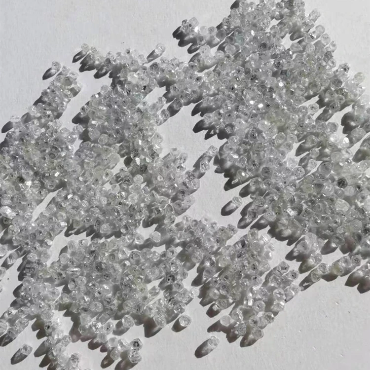 2.5-3mm about 6piece per carat B quality GH color VS SI clarity wholesale cheap price rough synthetic HPHT lab grown diamond