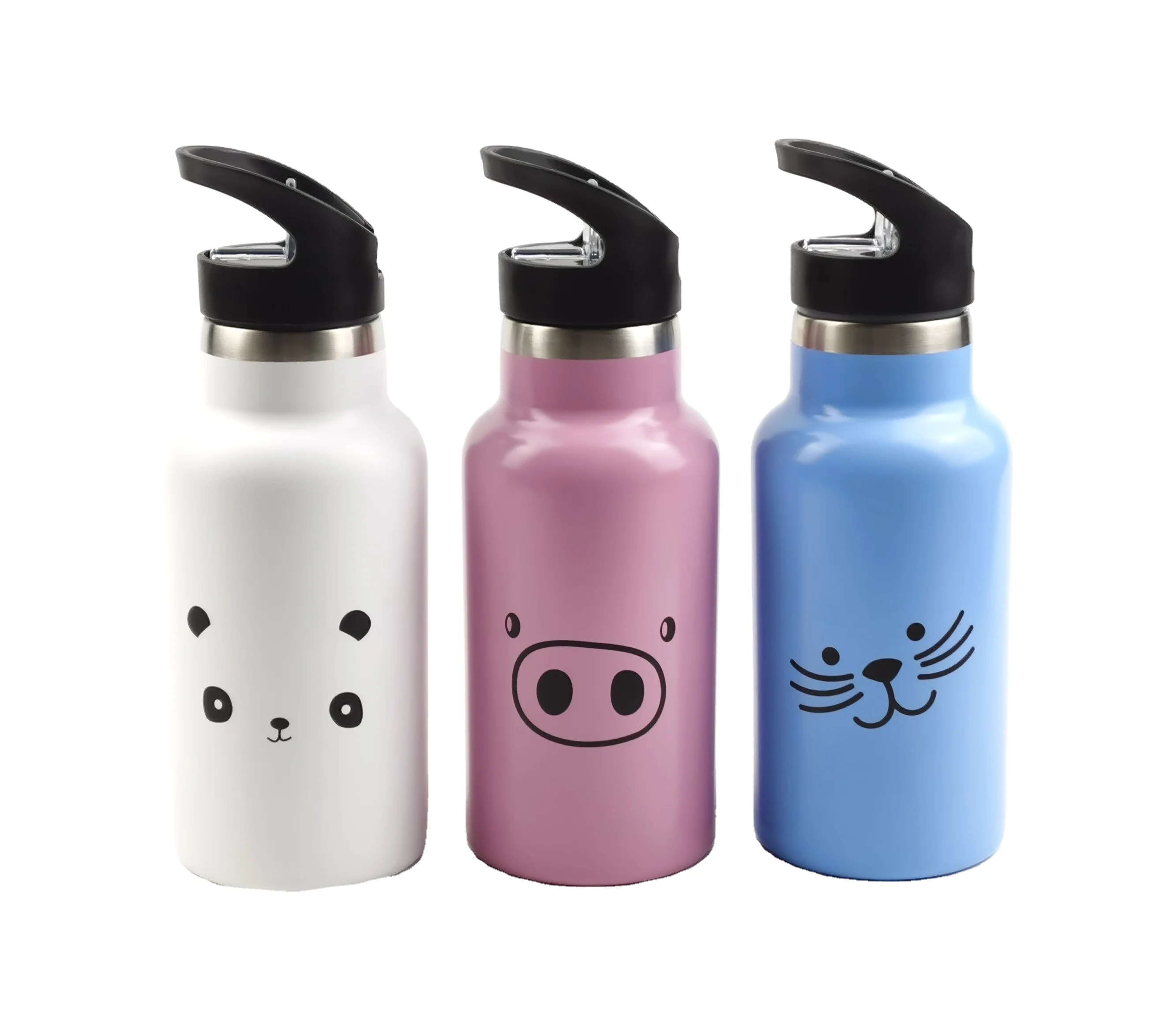 

classic stainless steel thermos kids sipper water bottle for baby, Customized color