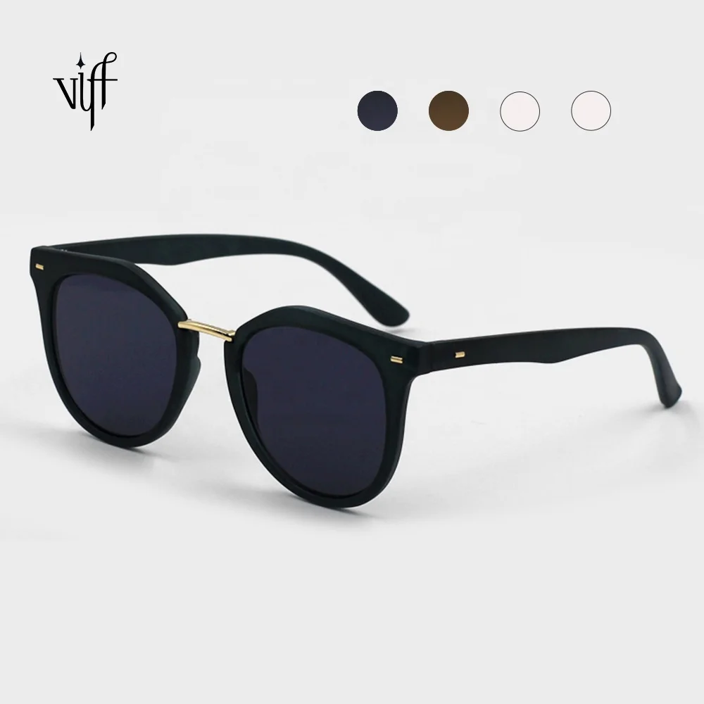 

VIFF Beautiful Design Women Sunglasses HP17448 Vintage Plastic Round Frame Custom Fashion Girls Sun Glasses