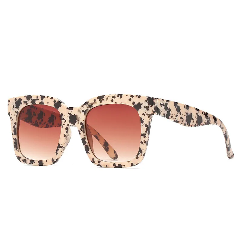 

2021 Conchen Eyewear 16079 Retro Vintage Sun glasses Cheap Square Plastic oversized Sunglasses Gafas