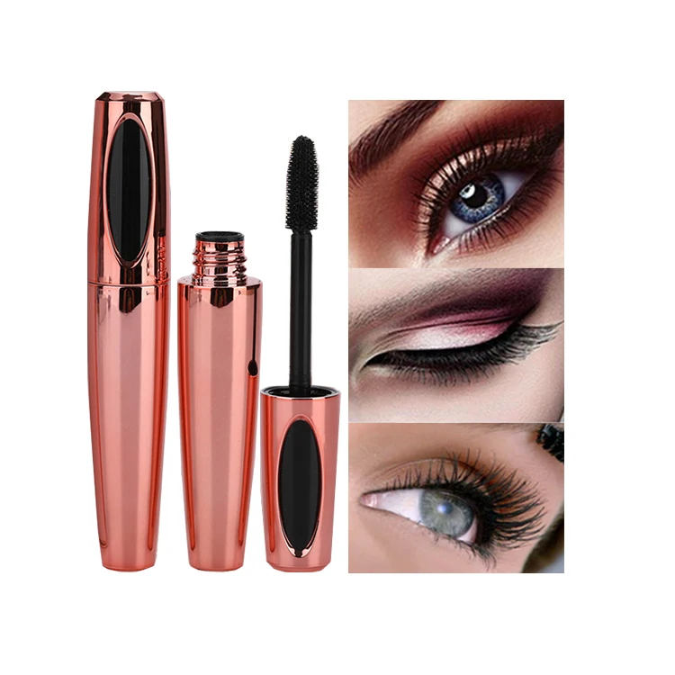 

makeup manufacturers hot selling vegan mascara private label 4D silk fiber lashes mascara cpap New silicone brush head mascara