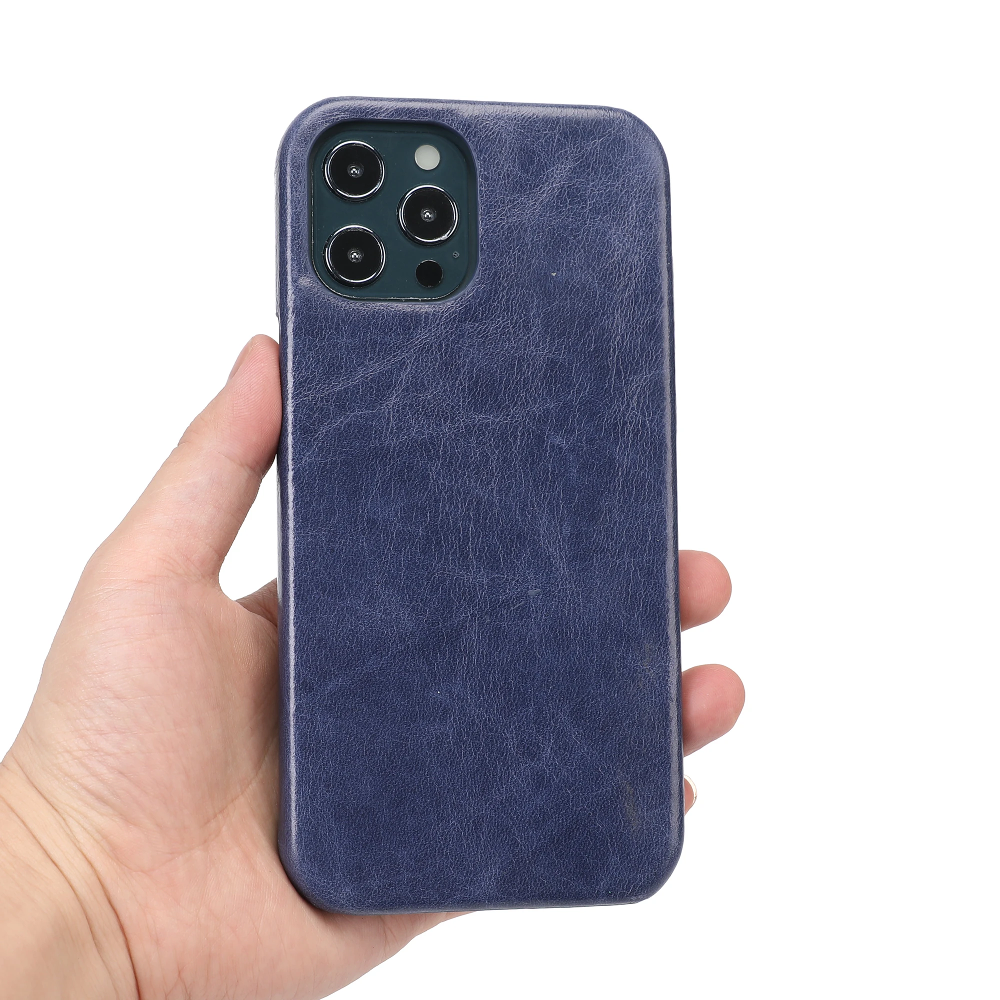 

portable Car mount magnetic leather case for iphone 12 pro leather cover geniune italian leather phone case