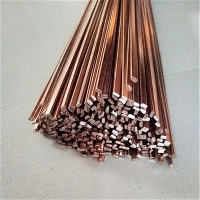 silver electrode low temperature copper welding rod BCu93P 10pc/bag/bccup Jammas 3.2X400X1.0mm flat welding rod Weight: 10pc 2 - 