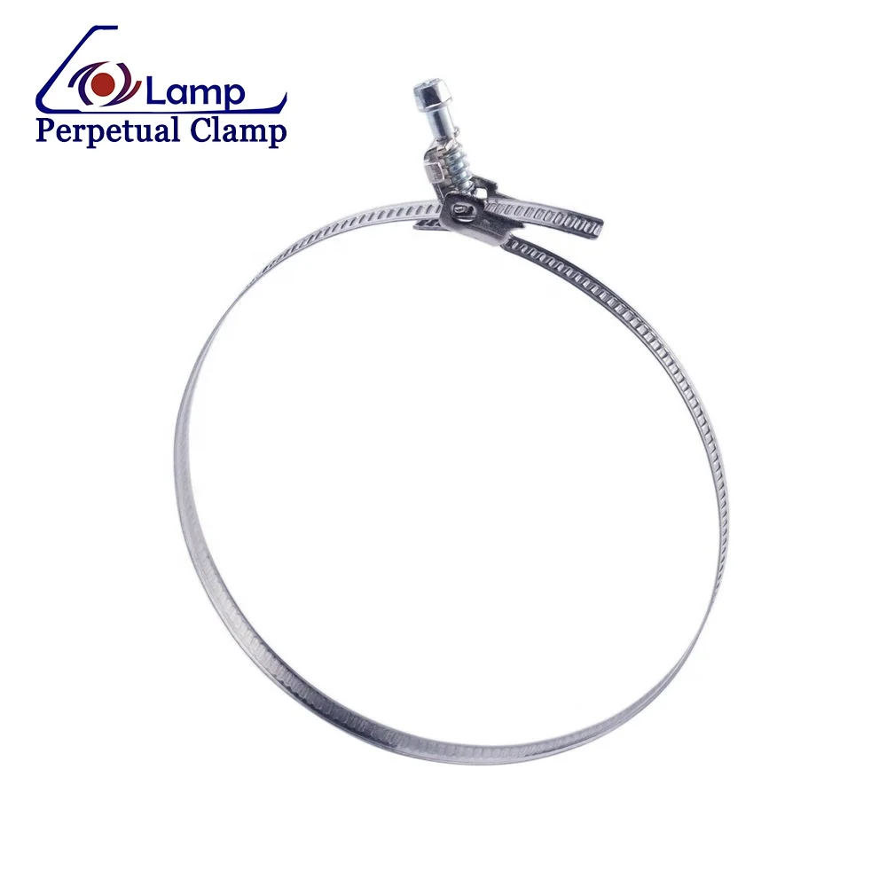 
Manufacturer Prices Stainless Steel Quick Release Lock Install Hose Pipe Clamp 