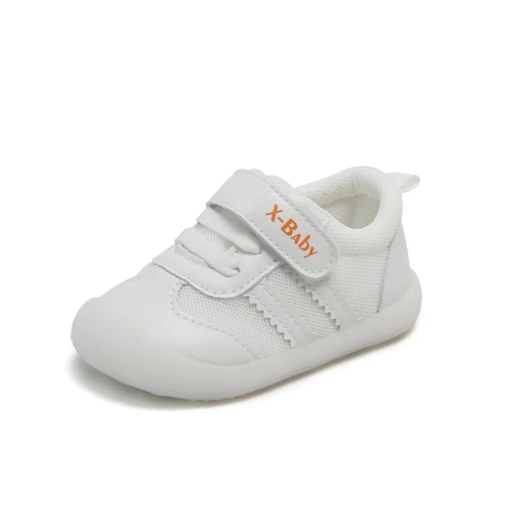 

UP-1-3-year-old Baotou Anti-collision Baby Shoes Soft Sole Baby Walking Shoes Daisy Boys and Girls' Shoes